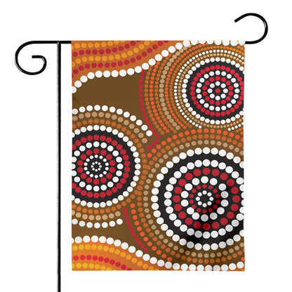 Australian Aboriginal Dot Print House Flag