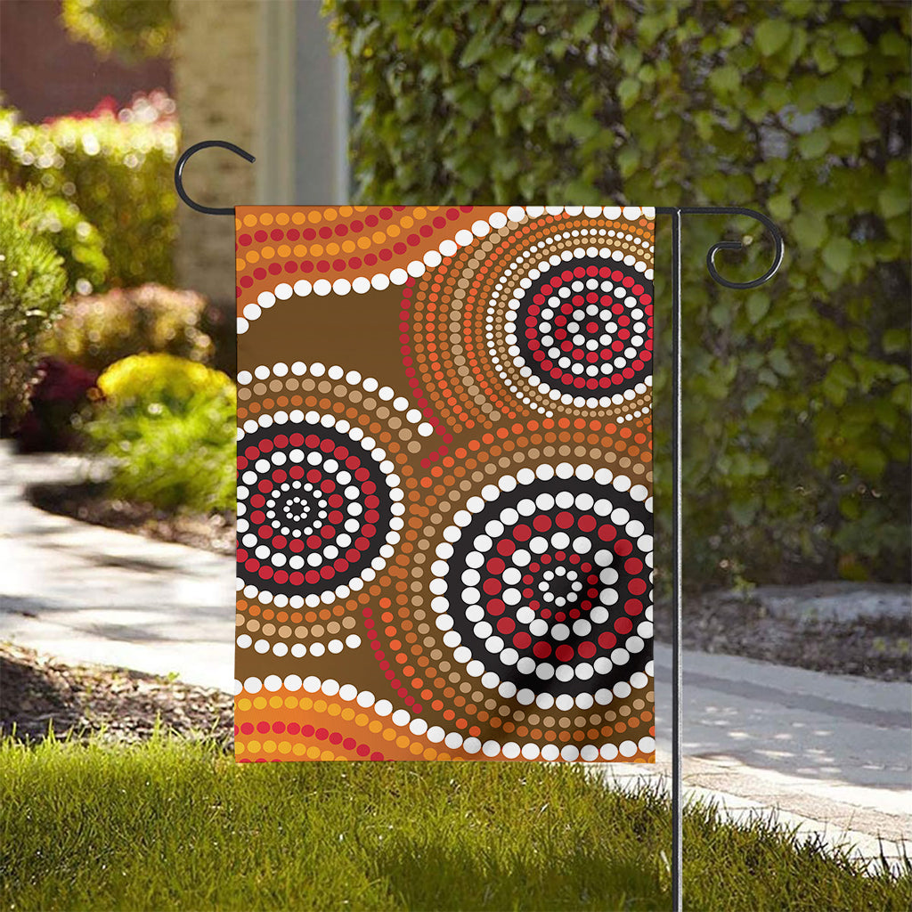 Australian Aboriginal Dot Print House Flag