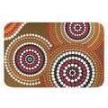Australian Aboriginal Dot Print Indoor Door Mat