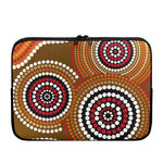 Australian Aboriginal Dot Print Laptop Sleeve