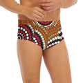 Australian Aboriginal Dot Print Men's Briefs