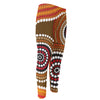 Australian Aboriginal Dot Print Men's Compression Pants