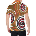 Australian Aboriginal Dot Print Men's Shirt