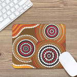 Australian Aboriginal Dot Print Mouse Pad