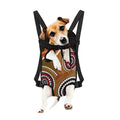 Australian Aboriginal Dot Print Pet Carrier Backpack