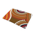 Australian Aboriginal Dot Print Pet Cooling Mat Cover