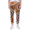 Australian Aboriginal Dot Print Joggers