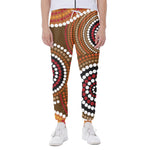 Australian Aboriginal Dot Print Scuba Joggers