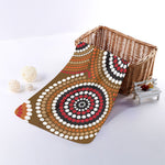 Australian Aboriginal Dot Print Towel