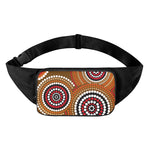 Australian Aboriginal Dot Print Waist Bag