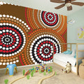 Australian Aboriginal Dot Print Wall Sticker