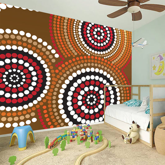 Australian Aboriginal Dot Print Wall Sticker