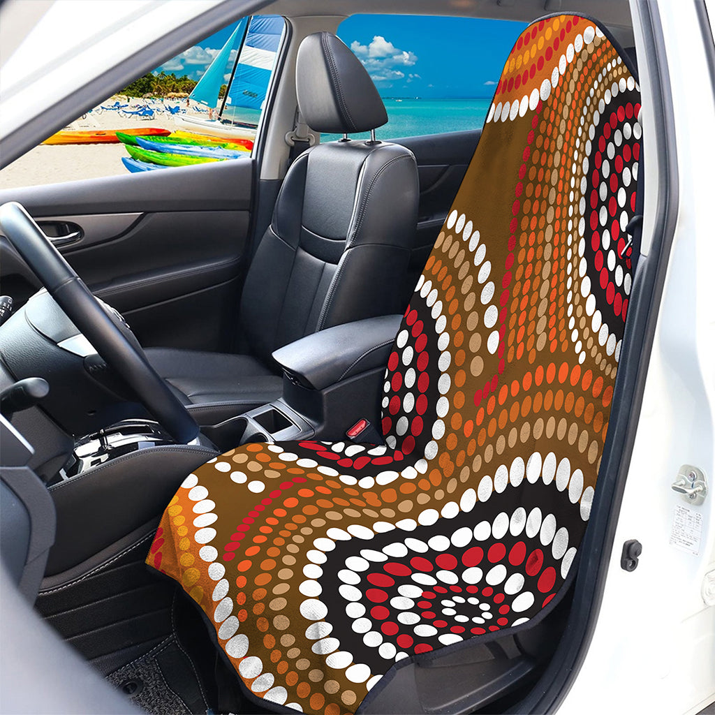 Australian Aboriginal Dot Print Waterproof Car Seat Cover