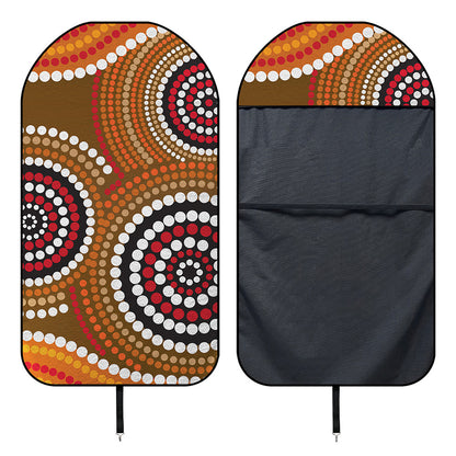 Australian Aboriginal Dot Print Waterproof Car Seat Cover