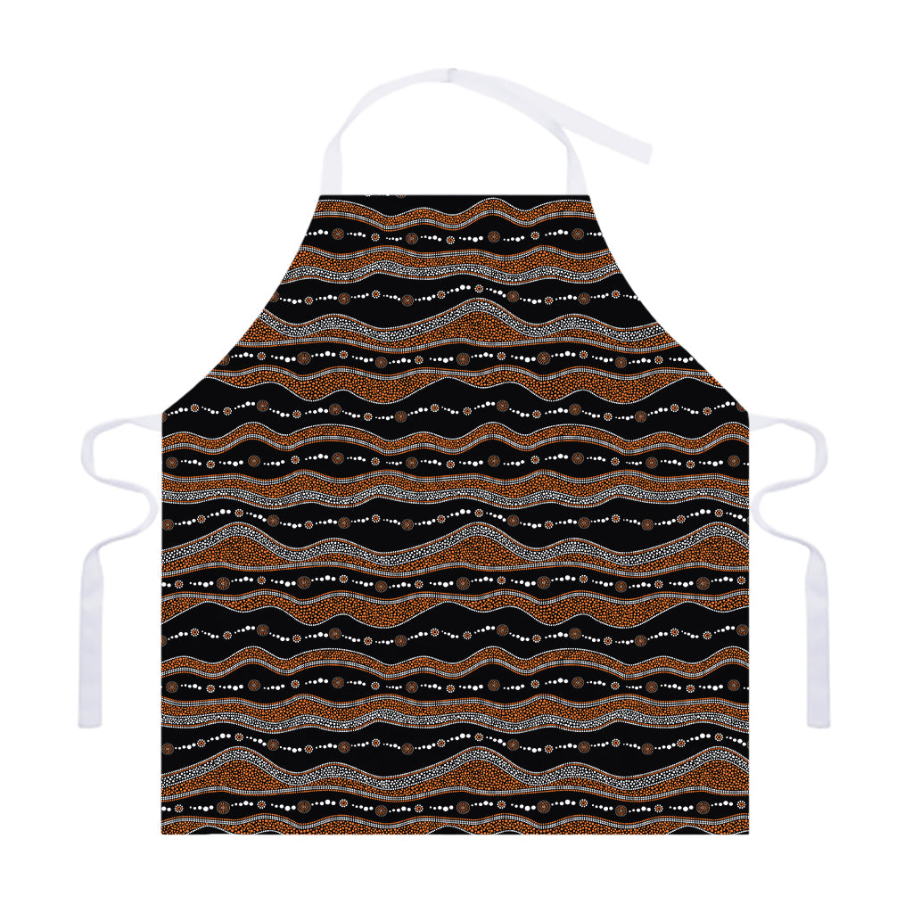 Australian Aboriginal Indigenous Print Adjustable Apron
