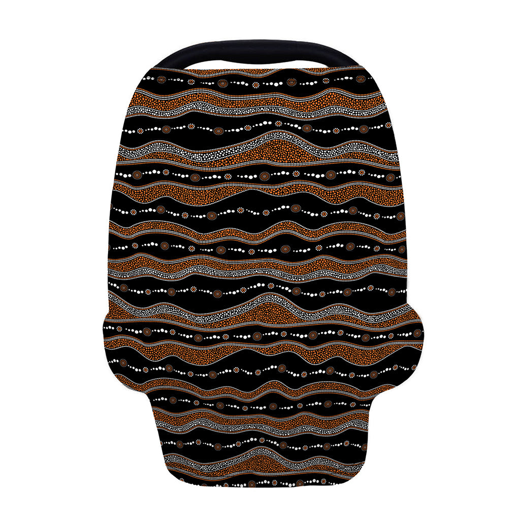 Australian Aboriginal Indigenous Print Baby Seat Cover