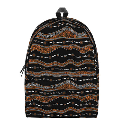 Australian Aboriginal Indigenous Print Backpack