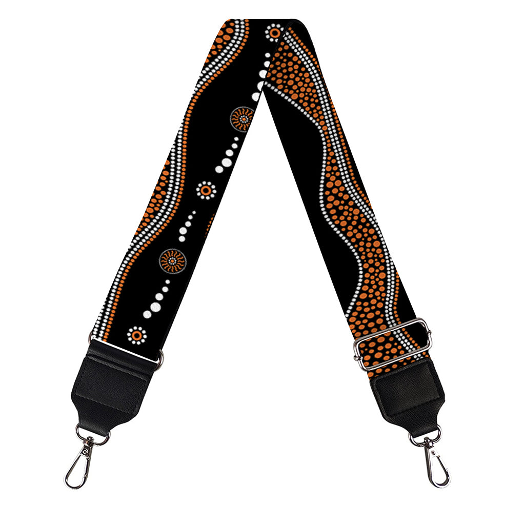 Australian Aboriginal Indigenous Print Bag Strap