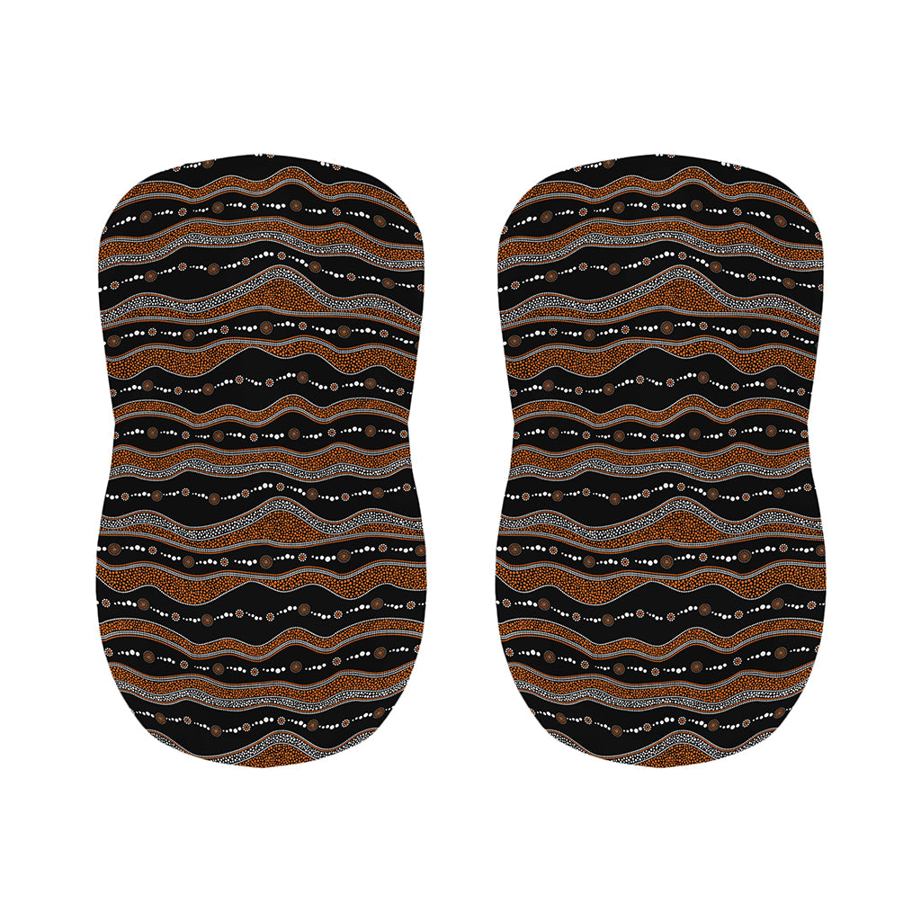 Australian Aboriginal Indigenous Print Bar Stool Covers