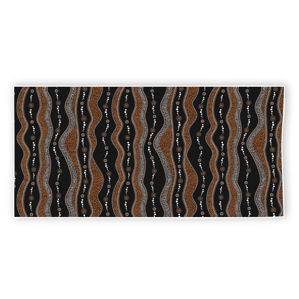 Australian Aboriginal Indigenous Print Beach Towel