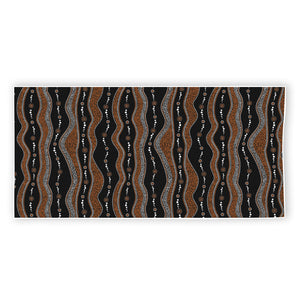 Australian Aboriginal Indigenous Print Beach Towel