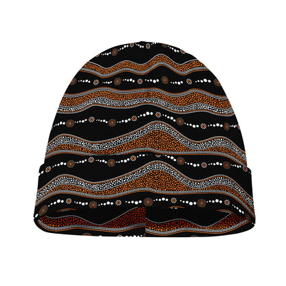 Australian Aboriginal Indigenous Print Beanie
