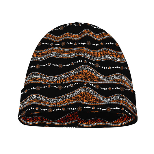 Australian Aboriginal Indigenous Print Beanie