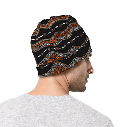 Australian Aboriginal Indigenous Print Beanie