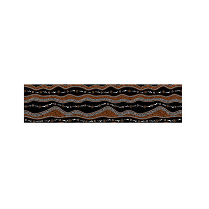 Australian Aboriginal Indigenous Print Bed Runner