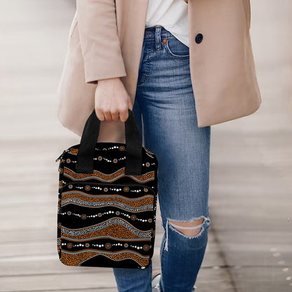 Australian Aboriginal Indigenous Print Bible Tote Bag