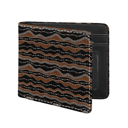 Australian Aboriginal Indigenous Print Bifold Wallet
