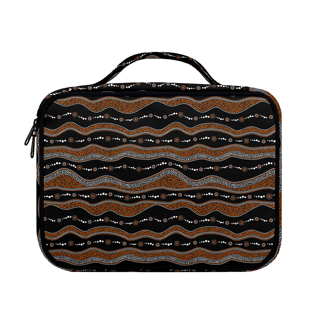 Australian Aboriginal Indigenous Print Briefcase Bible Bag
