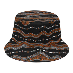 Australian Aboriginal Indigenous Print Bucket Hat