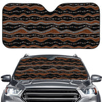 Australian Aboriginal Indigenous Print Car Windshield Sun Shade