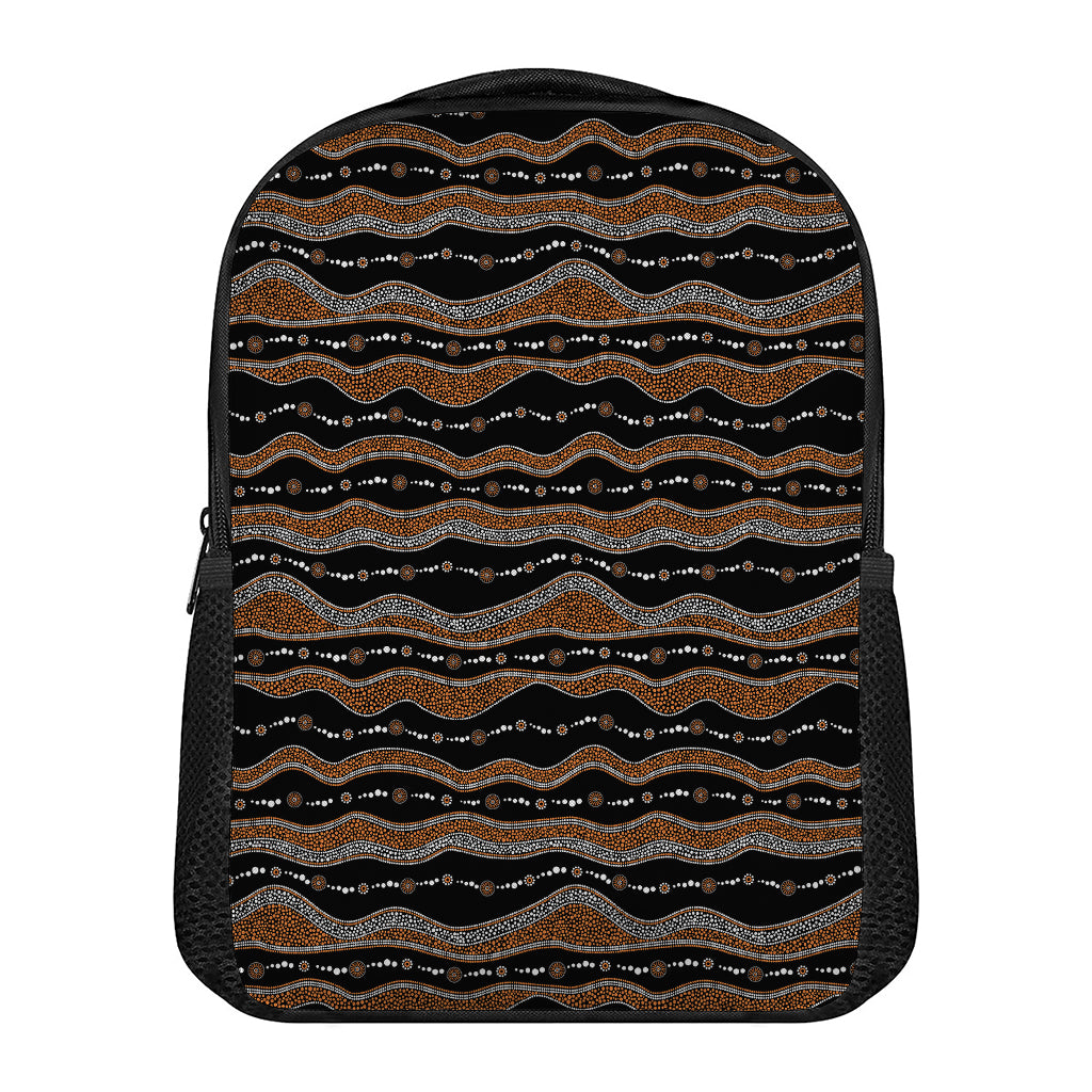 Australian Aboriginal Indigenous Print Casual Backpack