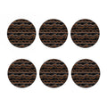 Australian Aboriginal Indigenous Print Coaster Set