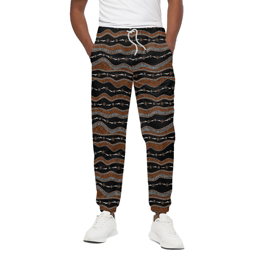 Australian Aboriginal Indigenous Print Cotton Pants