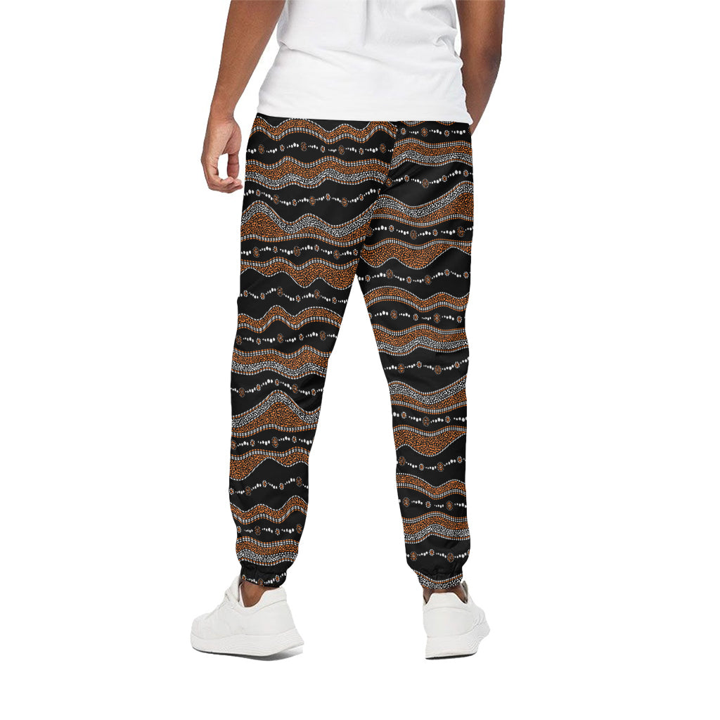 Australian Aboriginal Indigenous Print Cotton Pants