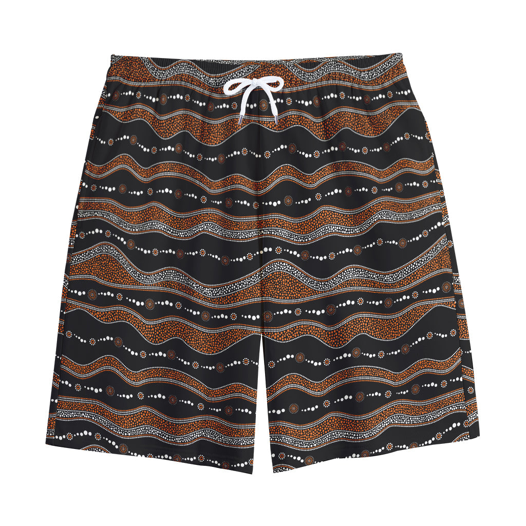 Australian Aboriginal Indigenous Print Cotton Shorts