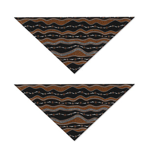 Australian Aboriginal Indigenous Print Dog Bandana