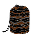 Australian Aboriginal Indigenous Print Drawstring Makeup Bag