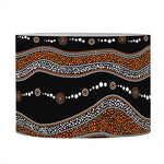Australian Aboriginal Indigenous Print Drum Lamp Shade