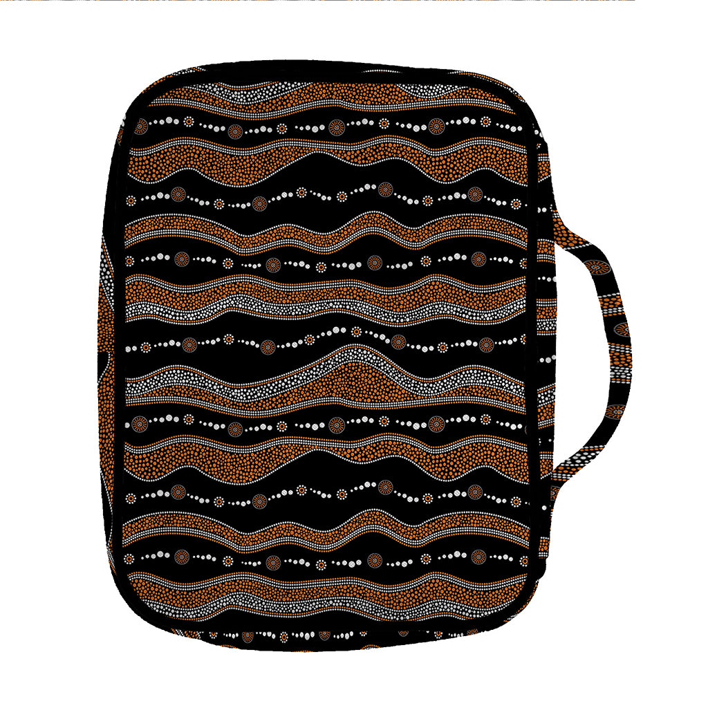 Australian Aboriginal Indigenous Print Front Pocket Bible Bag