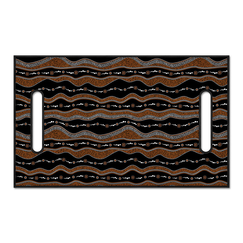 Australian Aboriginal Indigenous Print Golf Cart Seat Cover