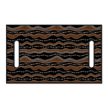 Australian Aboriginal Indigenous Print Golf Cart Seat Cover
