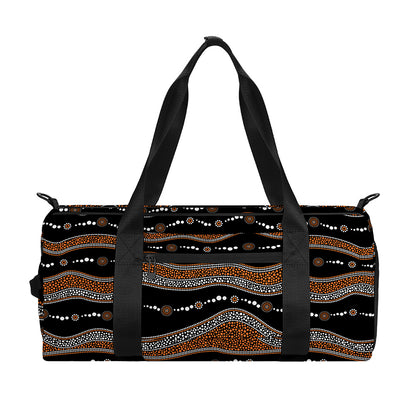 Australian Aboriginal Indigenous Print Gym Bag