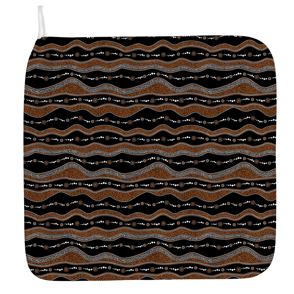 Australian Aboriginal Indigenous Print Hand Towel