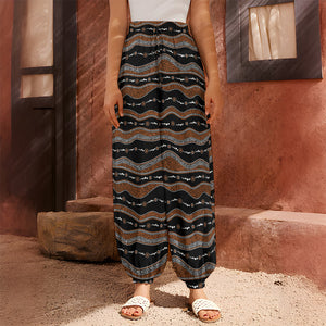 Australian Aboriginal Indigenous Print Harem Pants