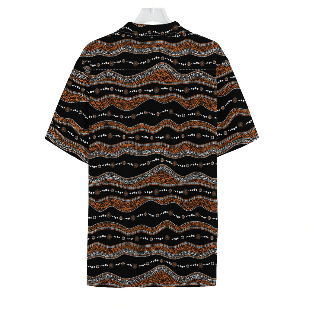 Australian Aboriginal Indigenous Print Hawaiian Shirt