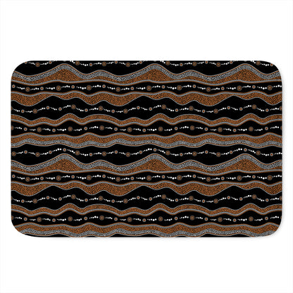 Australian Aboriginal Indigenous Print Indoor Door Mat